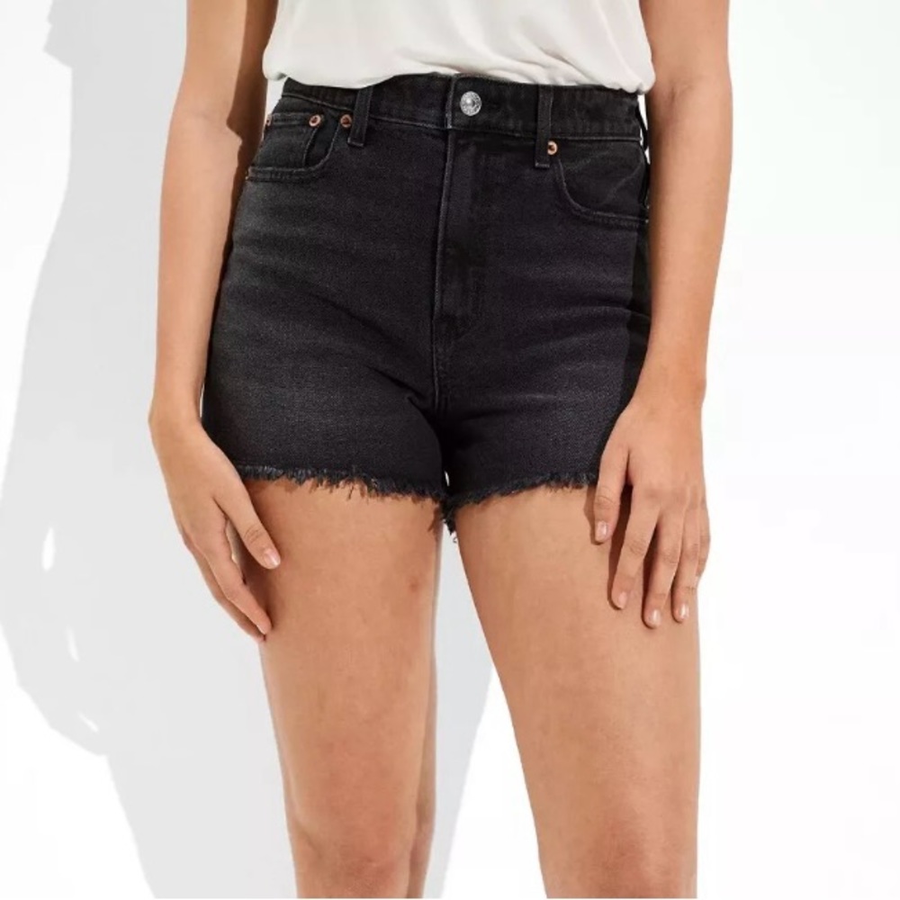 American Eagle Outfitters Black High Waist Shorts